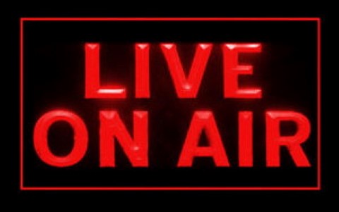 Live On Air LED Neon Sign